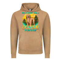 Vintage Camel life is better with a golden retriever Vintage Hoodie - texasbilliewilder