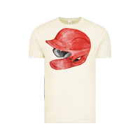 Vintage Arctic red baseball batting helmet fa element Vintage Tee - FaDigitalArtStudio