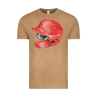 Vintage Camel red baseball batting helmet fa element Vintage Tee - FaDigitalArtStudio