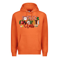 Carrot Santa's Favorite Class Christmas Premium Hoodie - LillyAllenDesigns