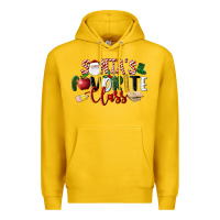 Lemon Santa's Favorite Class Christmas Premium Hoodie - LillyAllenDesigns