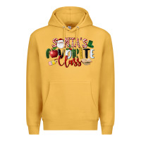 Mustard Santa's Favorite Class Christmas Premium Hoodie - LillyAllenDesigns