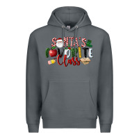 Rock Santa's Favorite Class Christmas Premium Hoodie - LillyAllenDesigns