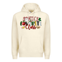 Sandshell Santa's Favorite Class Christmas Premium Hoodie - LillyAllenDesigns