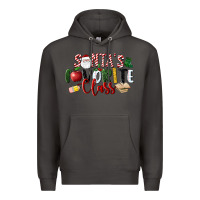 Smoke Santa's Favorite Class Christmas Premium Hoodie - LillyAllenDesigns