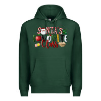 Santa's Favorite Class Christmas Premium Hoodie | Teevron