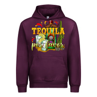 Mauve Wine Tequila Por Favor Urban Hoodie - texasbilliewilder