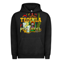Pigment Black Tequila Por Favor Urban Hoodie - texasbilliewilder