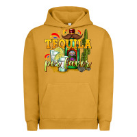Pigment Peanut Butter Tequila Por Favor Urban Hoodie - texasbilliewilder