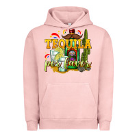 Pigment Salmon Tequila Por Favor Urban Hoodie - texasbilliewilder