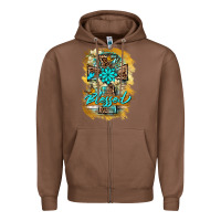 Chestnut western cross blessed lily butterfly Zipper Hoodie - BarkalooDesign