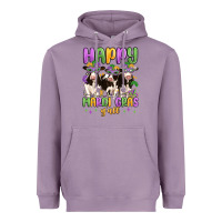 Lavender happy mardi gras y'all Heavyweight Hoodie - MaliasSmallBusiness