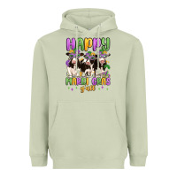 Matcha happy mardi gras y'all Heavyweight Hoodie - MaliasSmallBusiness