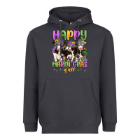 Smoke happy mardi gras y'all Heavyweight Hoodie - MaliasSmallBusiness