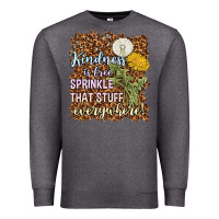 Charcoal Heather kindness is free sprinkle Premium Sweatshirt - NancyCooperArtShop