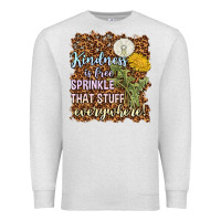 Oatmeal Heather kindness is free sprinkle Premium Sweatshirt - NancyCooperArtShop