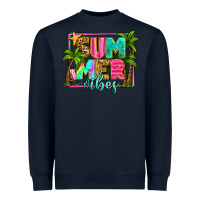 Navy summer vibes Heavyweight Sweatshirt - Zillion Design Studio