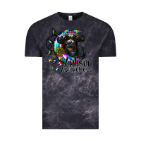 Cloud Black autism awareness Vintage Tee - SublimationCraftShop