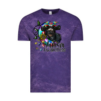 Cloud Purple autism awareness Vintage Tee - SublimationCraftShop