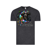 Vintage Black autism awareness Vintage Tee - SublimationCraftShop