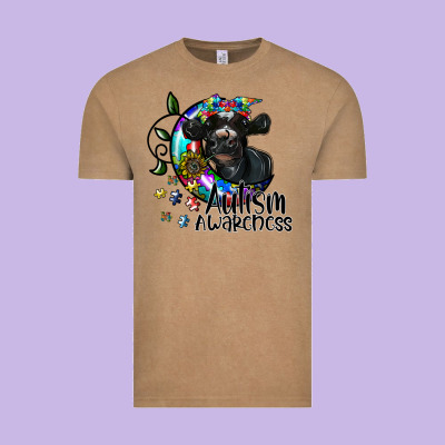 Autism Awareness Vintage Tee Designed By Sublimationcraftshop
