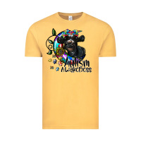 Vintage Mustard autism awareness Vintage Tee - SublimationCraftShop
