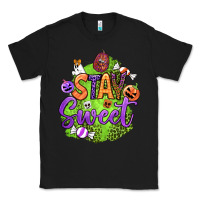 Black stay sweet halloween Classic Tee - BundleAndBundleShop