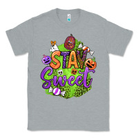 Heather Grey stay sweet halloween Classic Tee - BundleAndBundleShop