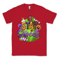 Red stay sweet halloween Classic Tee - BundleAndBundleShop