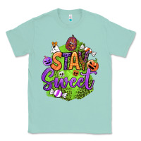 Seafoam stay sweet halloween Classic Tee - BundleAndBundleShop