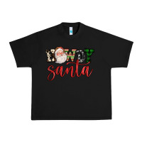 Black howdy santa Urban Heavy Tee - FaDigitalArtStudio