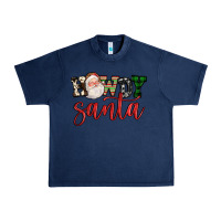 Navy howdy santa Urban Heavy Tee - FaDigitalArtStudio