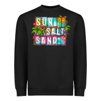 Black sun salt sand summer Heavyweight Sweatshirt - Zillion Design Studio