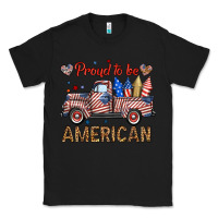 Black proud to be american truck Classic Tee - BundleAndBundleShop