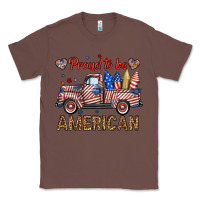 Chestnut proud to be american truck Classic Tee - BundleAndBundleShop
