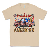 Mushroom proud to be american truck Classic Tee - BundleAndBundleShop