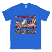 True Royal proud to be american truck Classic Tee - BundleAndBundleShop