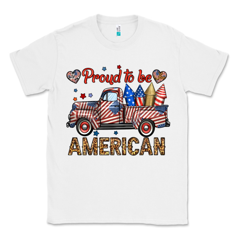 Proud To Be American Truck Classic Tee by BundleAndBundleShop | Teevron
