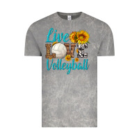 Cloud Rock live love volleyball Vintage Tee - HRA Design Shop