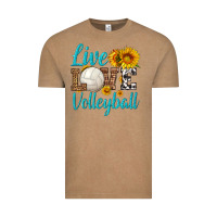 Vintage Coffee live love volleyball Vintage Tee - HRA Design Shop