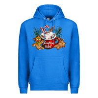 True Royal christmas vibes hot cocoa Premium Hoodie - LillyAllenDesigns