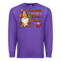Purple gingerbread wishes cocoa kisses Premium Sweatshirt - MaliasSmallBusiness