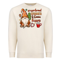Sandshell gingerbread wishes cocoa kisses Premium Sweatshirt - MaliasSmallBusiness
