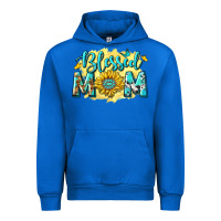 Cobalt Blessed Mom with Sunflowers Urban Hoodie - texasbilliewilder