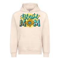Sandshell Blessed Mom with Sunflowers Urban Hoodie - texasbilliewilder