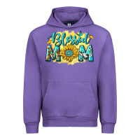Tulip Blessed Mom with Sunflowers Urban Hoodie - texasbilliewilder