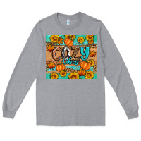 Heather Grey cozy vibes Long Sleeve Tee - Artiststas