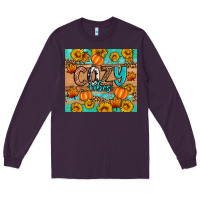 Plum cozy vibes Long Sleeve Tee - Artiststas