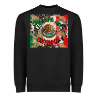 Black el papa mas chingon tumbler 3 Heavyweight Sweatshirt - CTS Tumbler Store