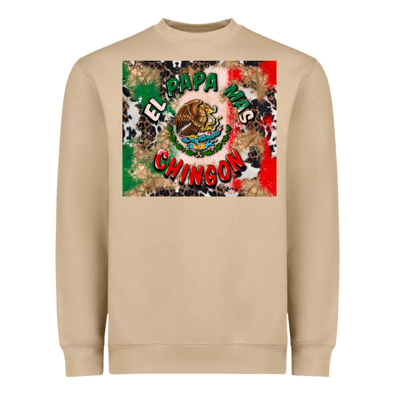 El Papa Mas Chingon Tumbler 3 Heavyweight Sweatshirt by CTS Tumbler Store | Teevron